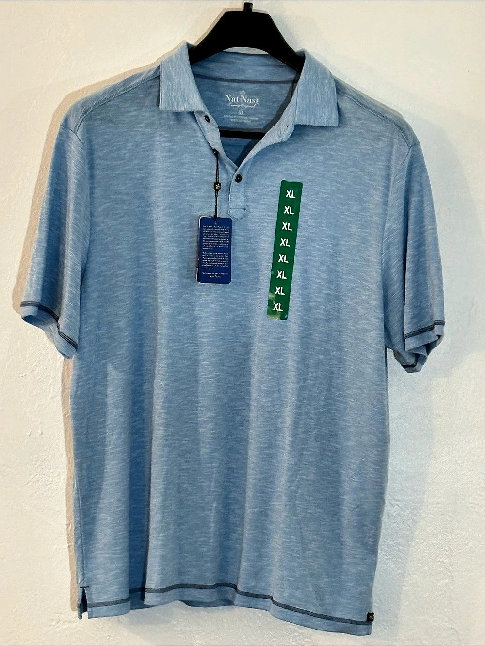 Nat Nast Horizon Polo Men's Blue XL